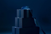 161 Gift boxes, a Holiday Photo by Handmadefont (Thumbnail 7 of 164)