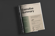 Gradient Green KPI Report, a Brochure Template by Neermana (Thumbnail 3 of 10)