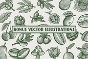 ROUGHET ROUGH TYPEFACE, a Sans Serif Font by 24Design Studios (Thumbnail 2 of 8)