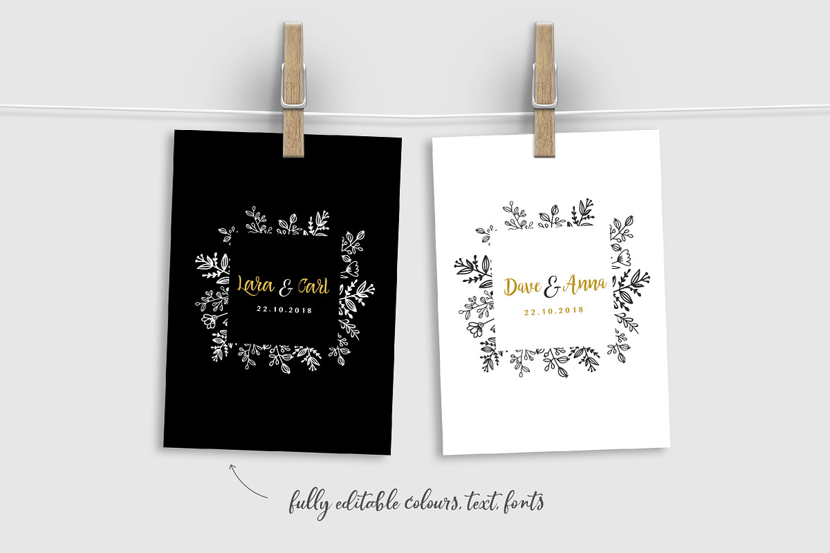 Wedding logo boutique, premade logo, a Branding & Logo Template by Marish (Photo 7 of 9)