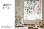 Nursery Roll Blinds & Pillow Mockups, a Household Mockup by mock-ups (Thumbnail 8 of 14)