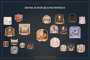 Astro Abode Zodiac Room Clipart, an Object Graphic by Jakayla Digital Co (Thumbnail 30 of 30)