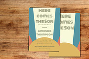 Retro Sunshine Baby Shower Invite, an Invitation Template by Patterndigitpics (Thumbnail 2 of 6)