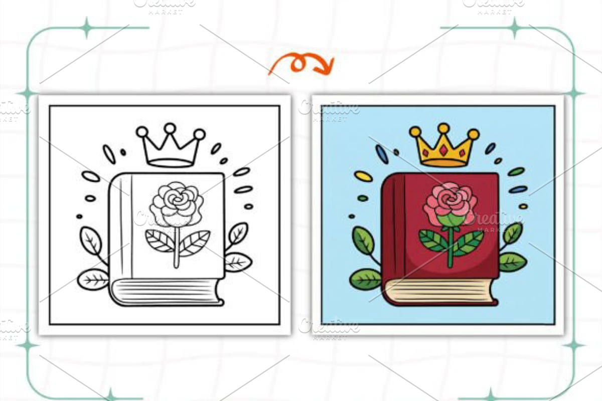 Floral Books Bold & Easy Book, a Decorative Illustration by Design Station (Photo 2 of 9)