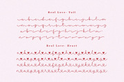Real Love - Heart Swash Script Font, a Script Font by Typebae (Thumbnail 3 of 8)