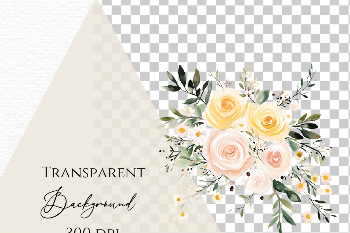 Wildflower frame corners clipart, a Decorative Illustration by Invite to Clipart (Photo 9 of 9)