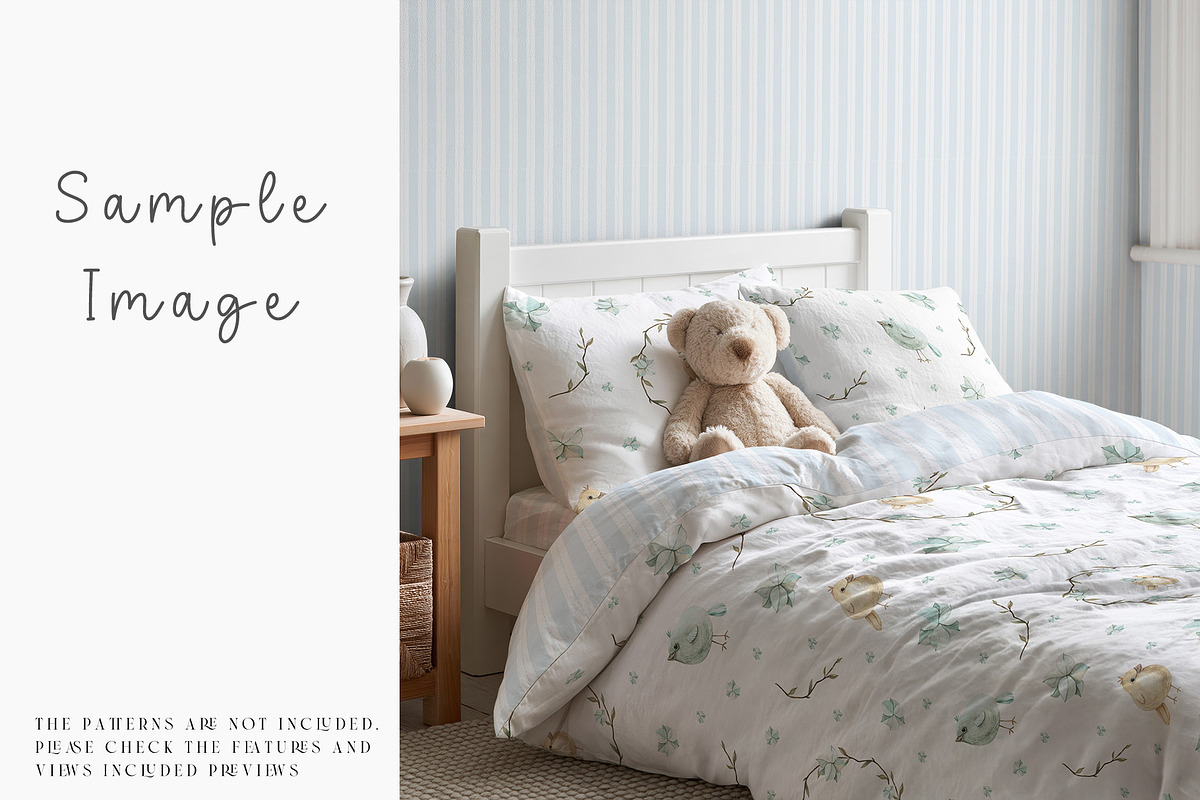 Toddler Bedding Mockups, a Household Mockup by mock-ups (Photo 11 of 20)