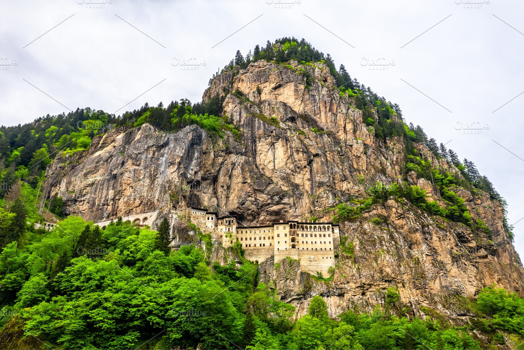 Sumela monastery in trabzon province stock photo containing turkey and, an Architecture Photo by Leonid Andronov