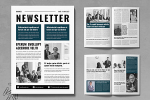 Corporate Newsletter Template