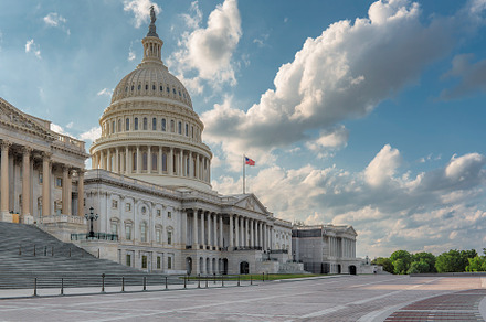 The united states capitol building containing washington, dc, and capitol, an Architecture Photo by Lucky Photographer