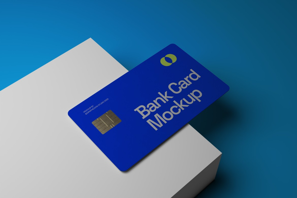 Bank Card Mockup, a Product Mockup by graphicook (Photo 3 of 4)