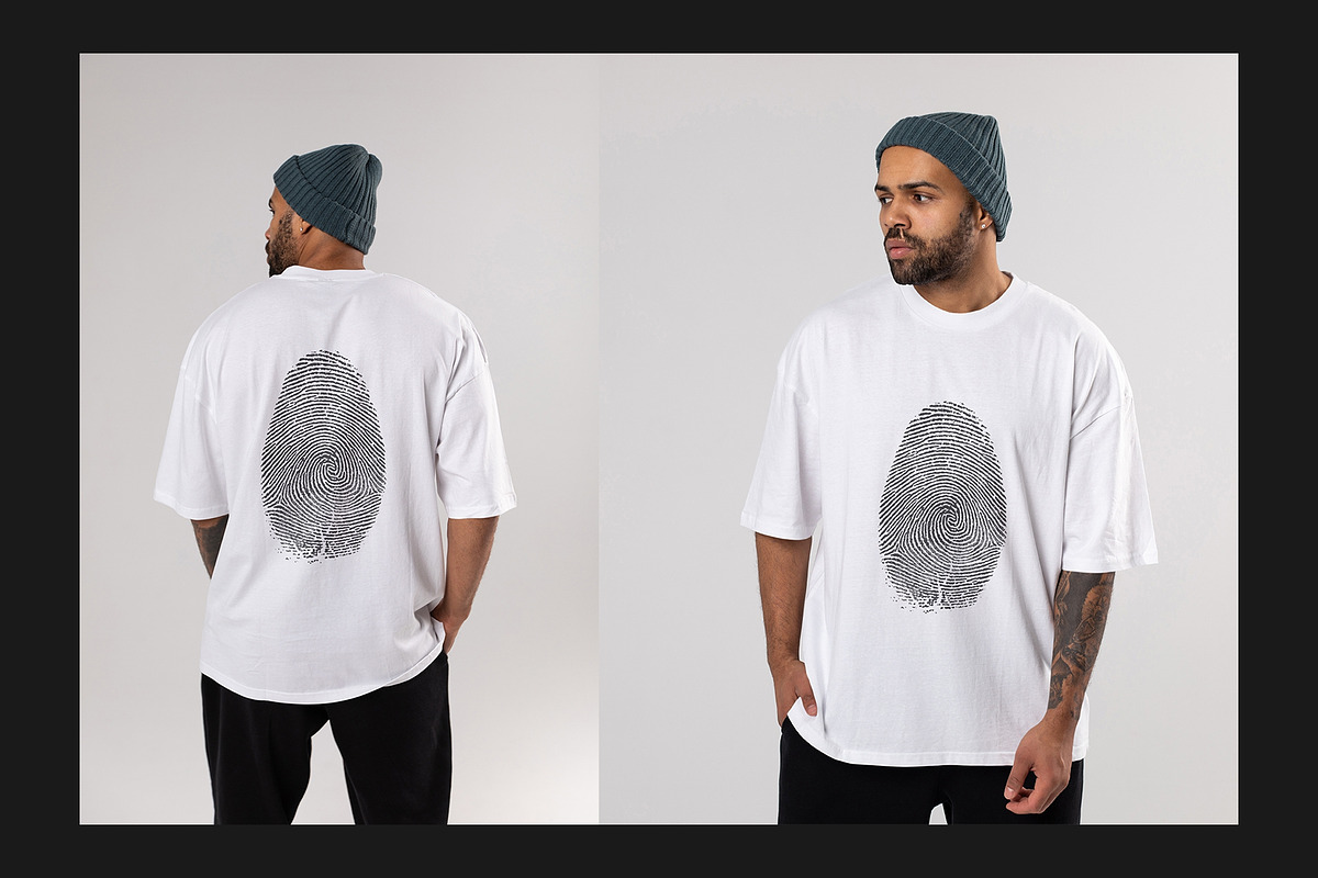 T-Shirt Mock-Up Set, a Shirt Mockup by Freeman Studio (Photo 15 of 22)