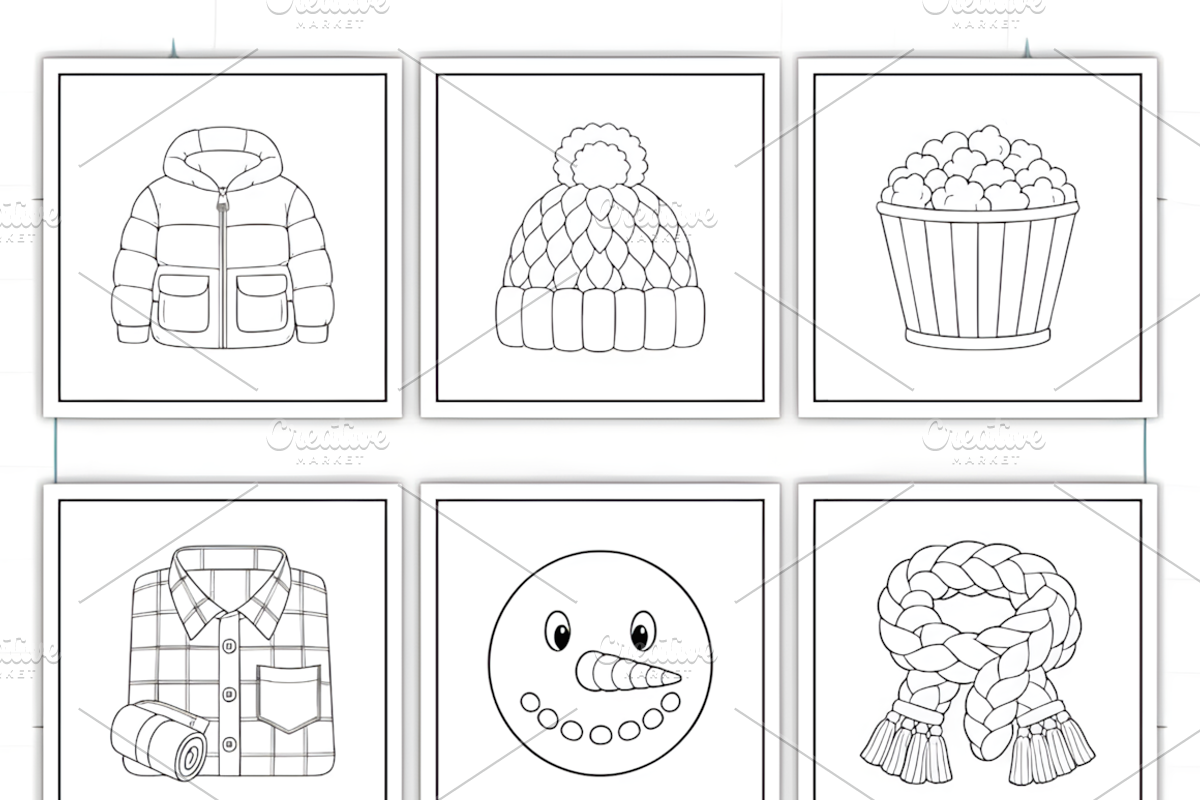 Bold and Easy Comfy Life Winter, a Seasonal Illustration by Coco Bloom (Photo 3 of 3)