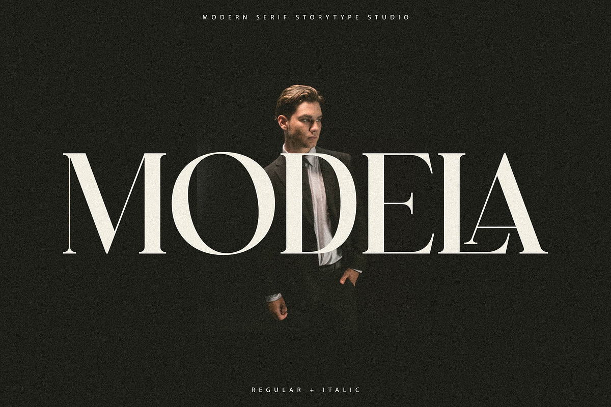 Qelrage Modern Serif Font, a Serif Font by Storytype Studio (Photo 2 of 15)
