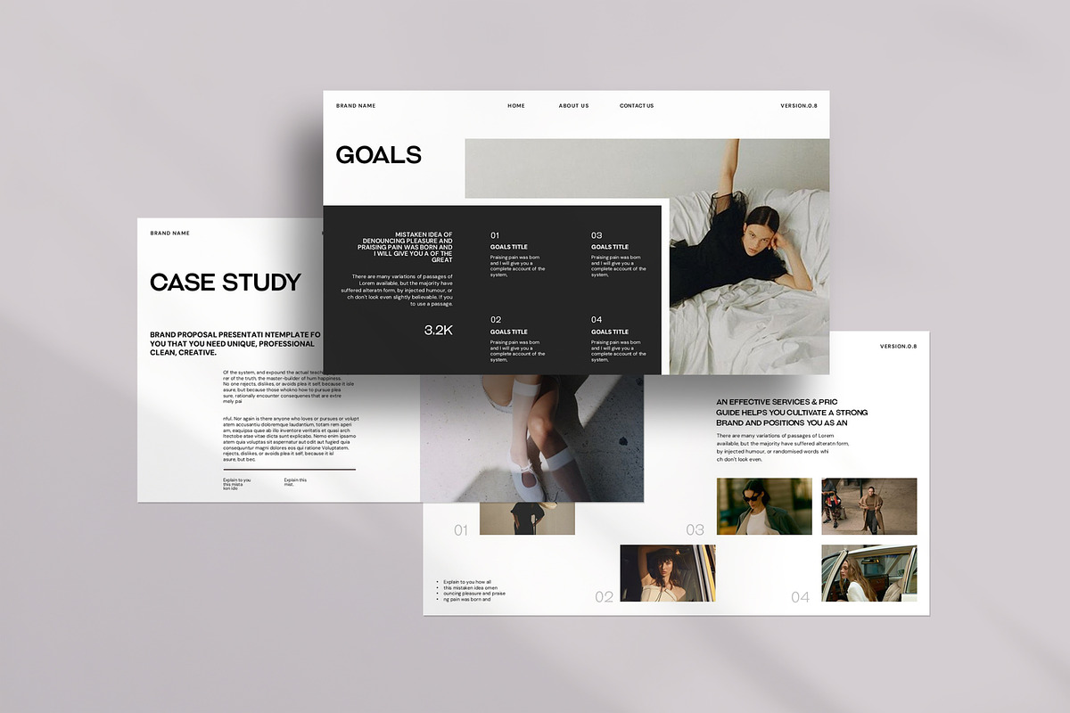 Brand Proposal Presentation Template preview 2