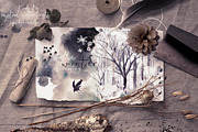 Winter fall bundle. all in 1, an Animal Illustration by Alisa Mikibith Art (Thumbnail 14 of 30)