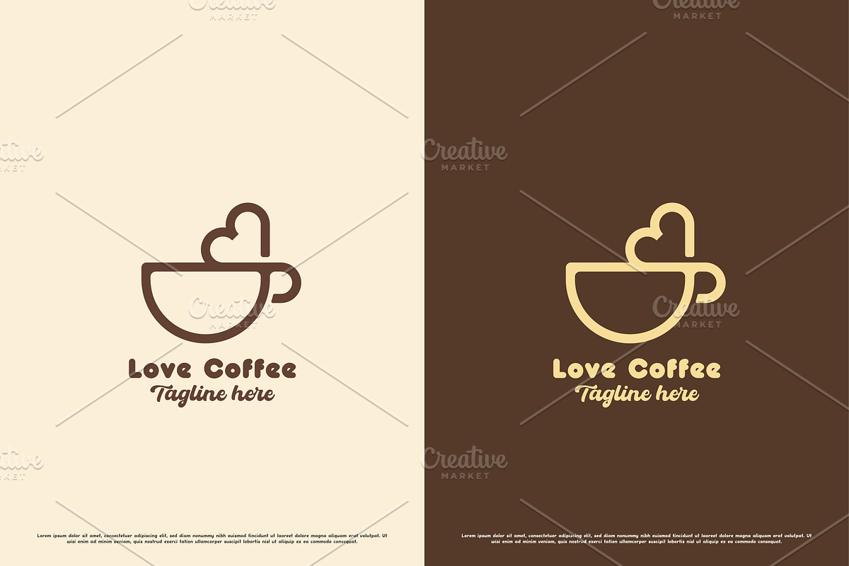 Coffee Shop Restaurant Logo Design, a Branding & Logo Template by Morvana Crew