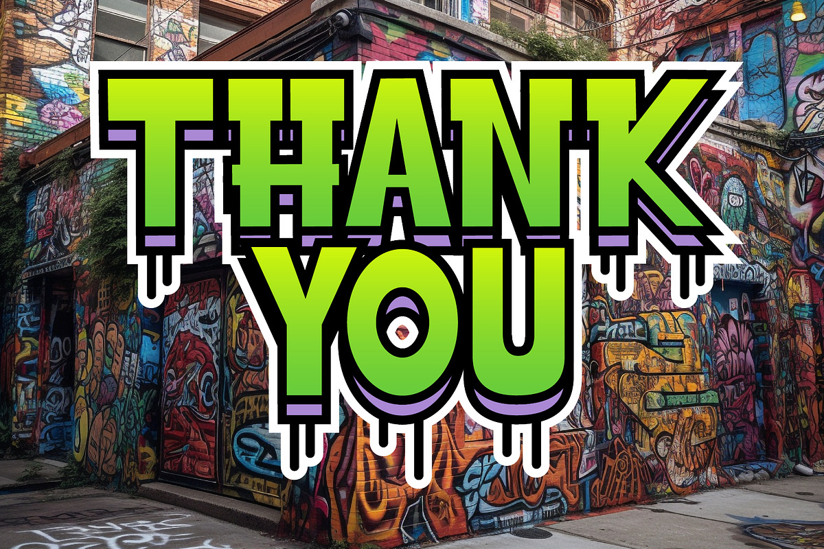 Groovy Graffiti - Graffiti Font, a Handwritten Font by Densu Creative (Photo 6 of 6)