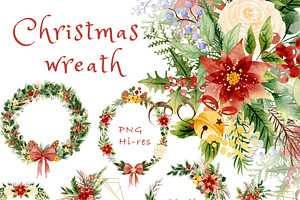 Christmas Wreath Clipart