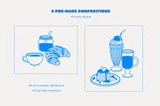 Desserts, a Food Illustration by Sweet Corner (Thumbnail 8 of 12)
