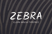 ZEBRA Brush, a Symbol Font by da_only_aan (Thumbnail 2 of 6)