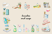 Cleaning Goodnotes Stickers, a Decorative Illustration by ikarifq shop (Thumbnail 6 of 7)