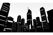 City Skyline Silhouette Bundle, an Illustration by jahid234 (Thumbnail 39 of 41)