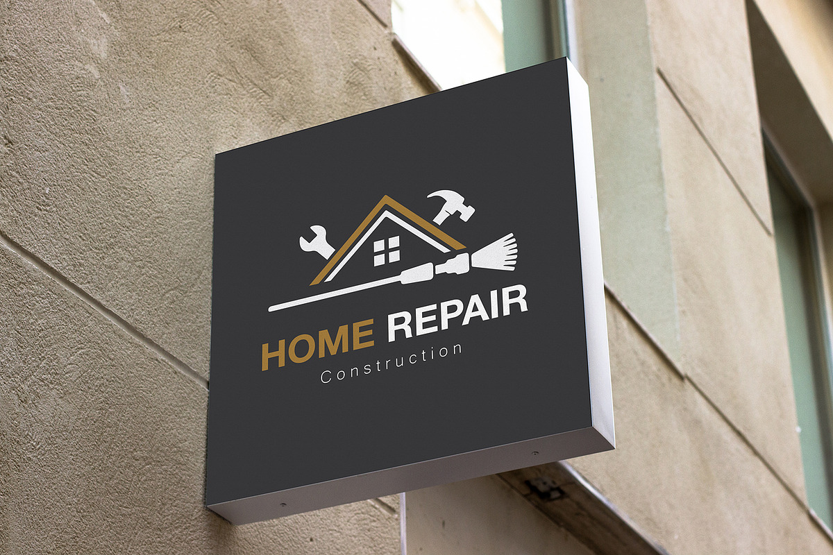 Professional House Repair Logo, a Branding & Logo Template by YUDesignStore (Photo 8 of 8)