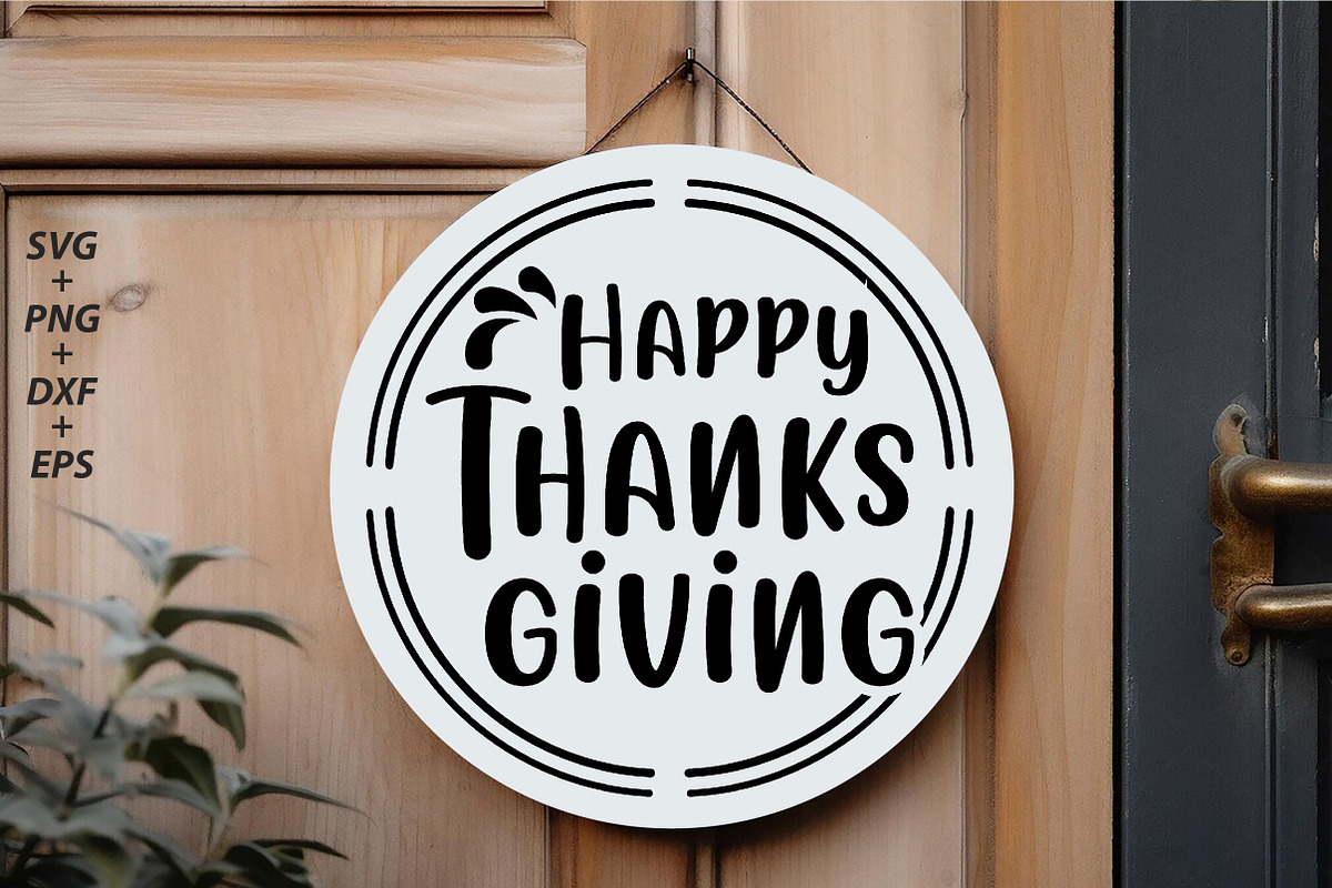 Fall Round Sign Svg Bundle, a Seasonal Illustration by Libby Wishes (Photo 3 of 11)
