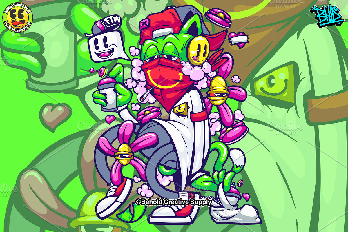 STAY FRESH, a Work Illustration by Behold creative supply (Photo 1 of 3)