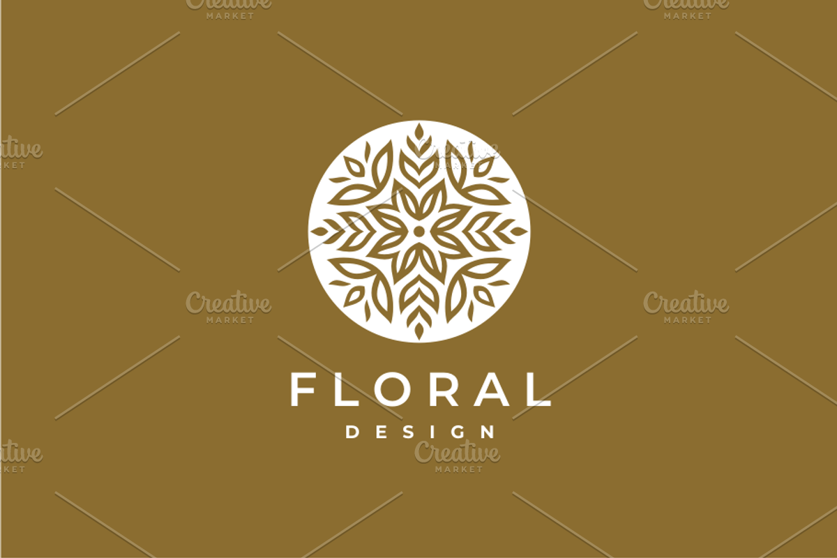 Floral Pattern Logo Design, a Branding & Logo Template by johnkent (Photo 2 of 3)
