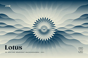 Lotus - Zen Gradient Backgrounds V01, a Background Graphic by dvtchk (Thumbnail 1 of 7)