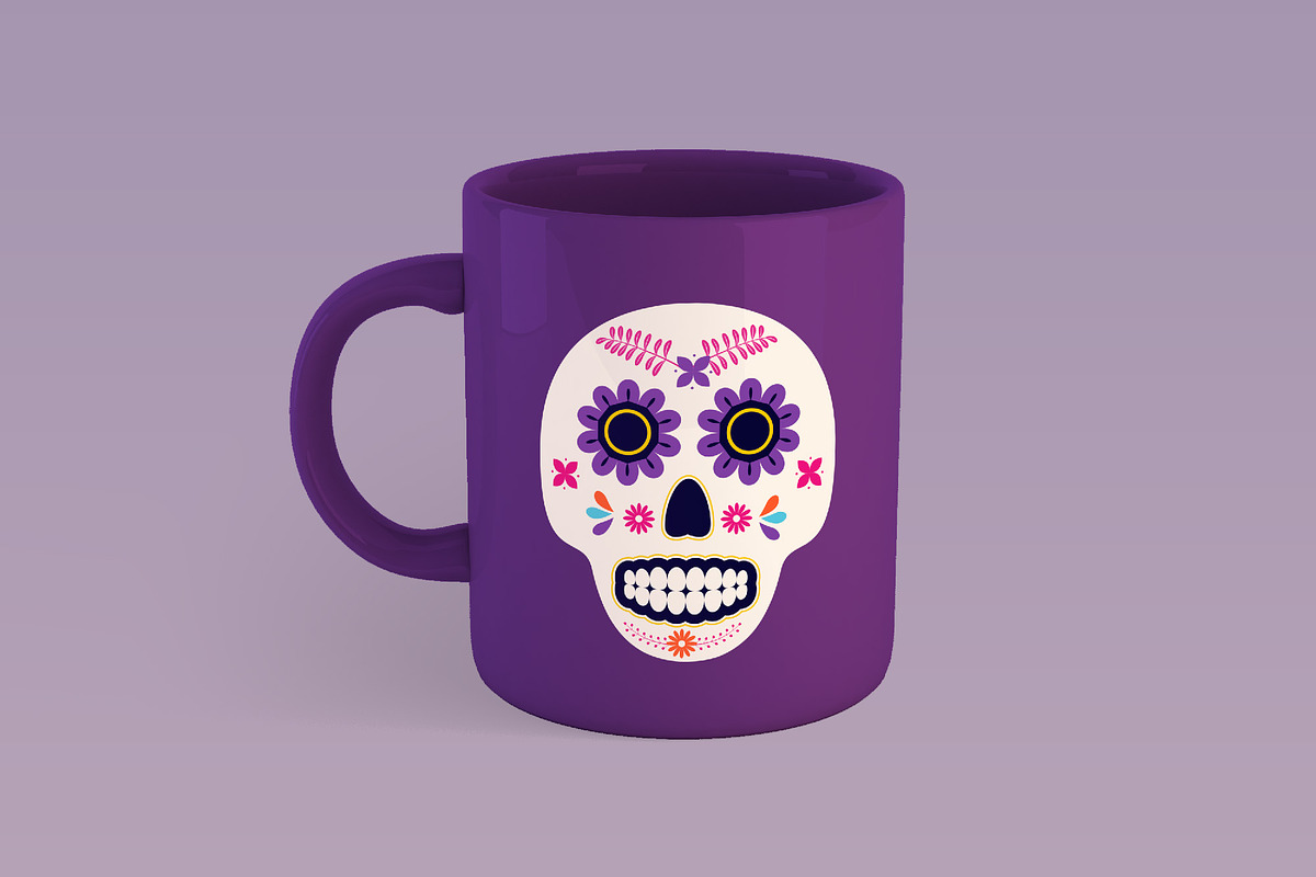 Dia De Los Muertos Clipart Bundle, an Object Graphic by LaBelezokaDesign (Photo 8 of 9)