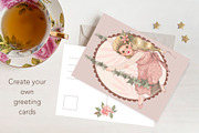 Little Fairies Clipart Collection, a Decorative Illustration by Rosangela Curti (Thumbnail 7 of 14)
