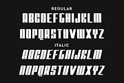 Borobudur - Bold Strong Typeface, a Sans Serif Font by Artiveko (Thumbnail 2 of 4)