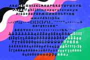 Funky Blob Font, a Sans Serif Font by Handmadefont (Thumbnail 2 of 17)