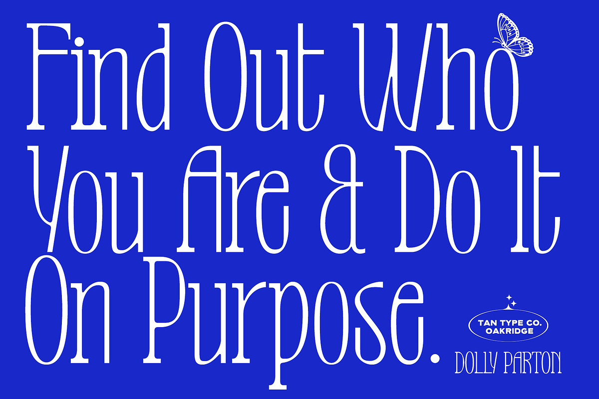TAN-OAKRIDGE, a Sans Serif Font by TanType (Photo 5 of 10)