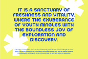 Hologenic Sans Serif Font, a Sans Serif Font by Catalystco Studio (Thumbnail 6 of 7)