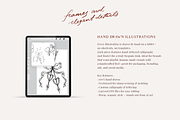 Vintage Frames. Whimsical wedding, a Decorative Illustration by Summer Nightingale Art (Thumbnail 12 of 13)