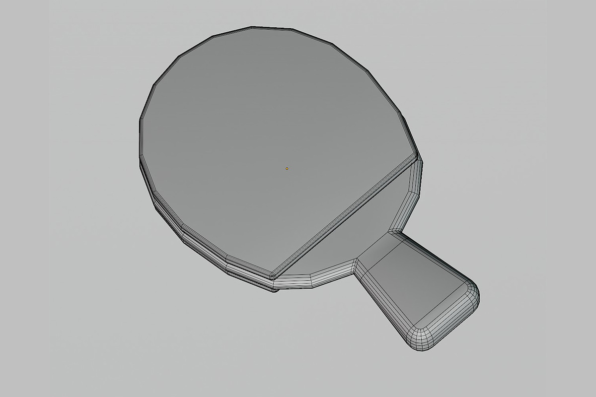 Table Tennis Racket and Ball, an Object 3D Model by fahad121 (Photo 7 of 8)