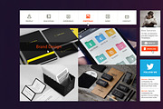 Mustache -Professional vCard Resume, a Websites & App Template by MustacheThemes (Thumbnail 6 of 6)