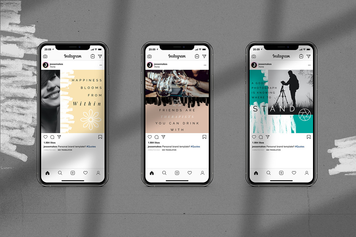 Personal Lifestyle IG Template, a Social Media Template by The Fake PNG (Photo 8 of 9)