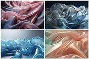 24 Soft Silk Fabric Backgrounds, a Texture Graphic by HipFonts (Thumbnail 2 of 7)