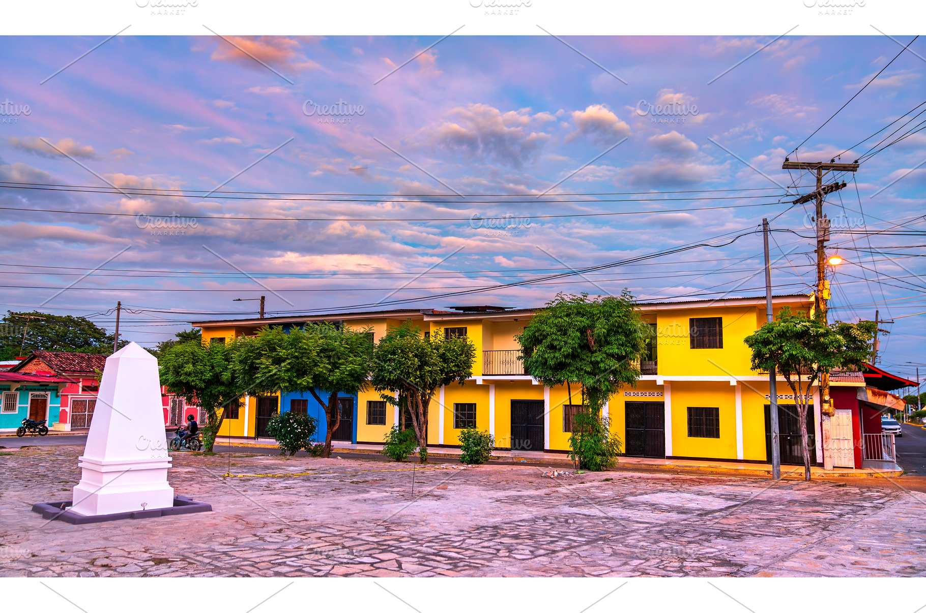 Colorful Square at Fortaleza de la, an Architecture Photo by Leonid Andronov