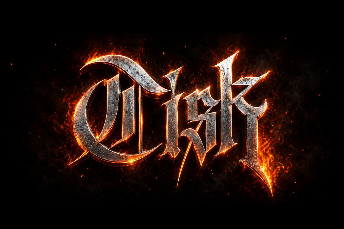 Tisk - a Blackletter Font, a Blackletter Font by Gittype (Photo 8 of 8)