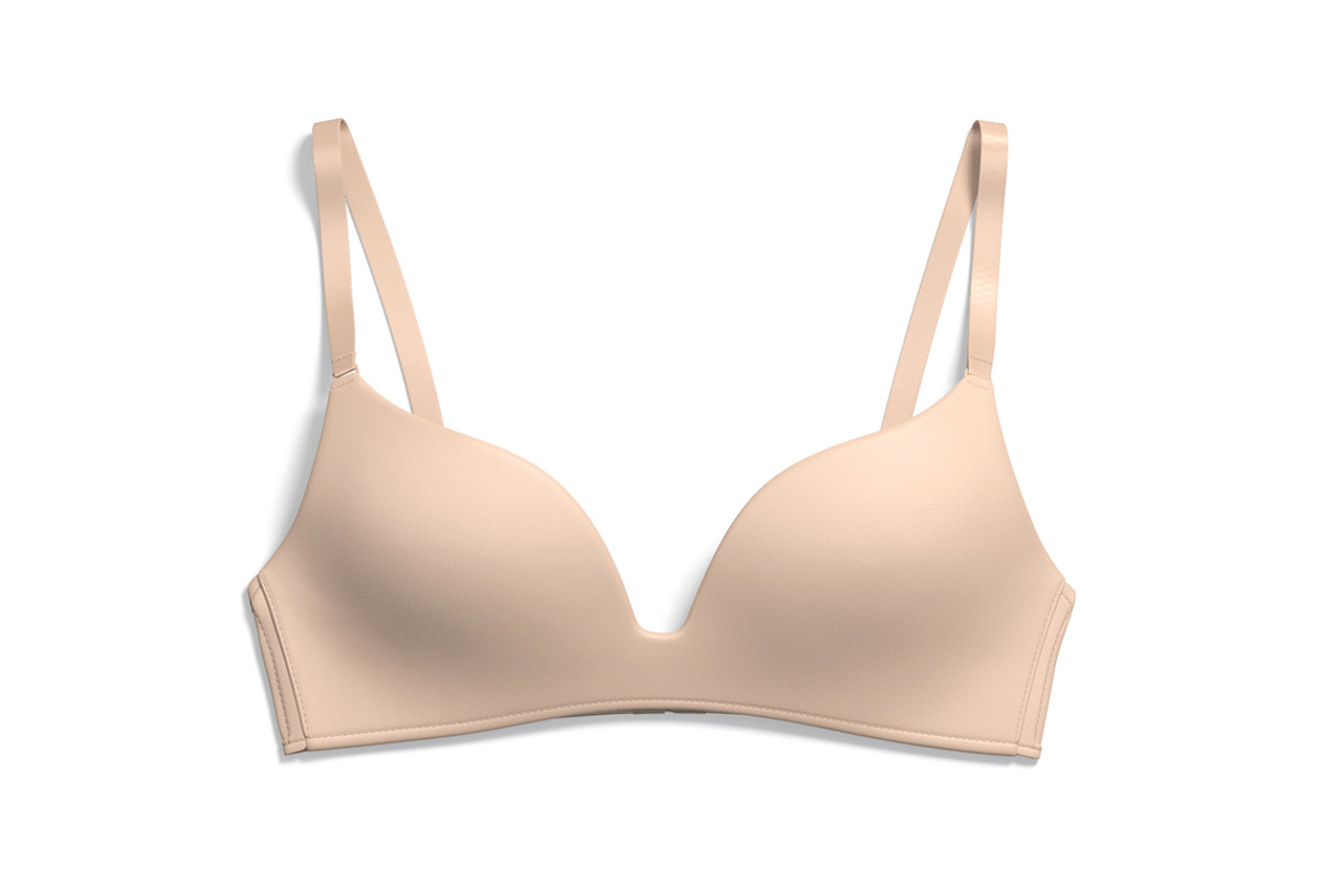 Women's Beige Pink Bra 3D Model, an Object 3D Model by rebrandy (Photo 3 of 8)