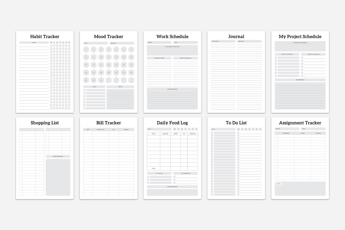 2024-2027 Ultimate Planner Bundle, a Stationery Template by MNT-Creator (Photo 8 of 9)