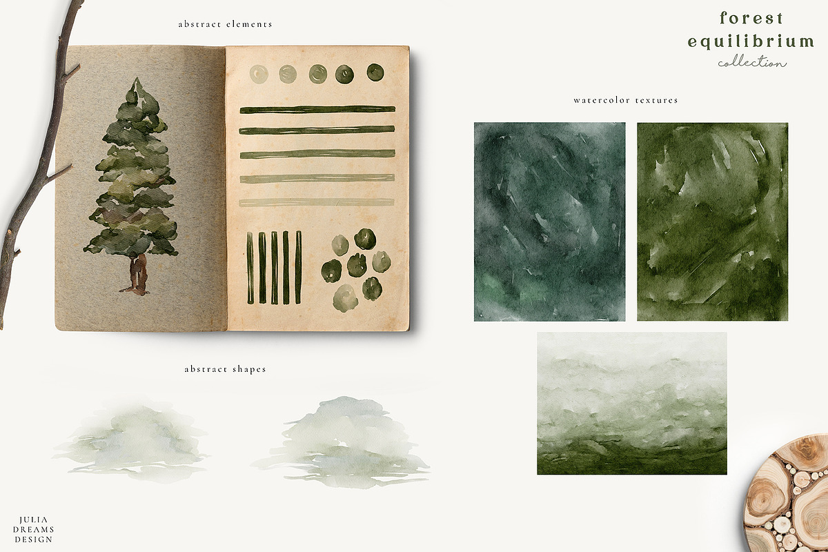 Forest Equilibrium Collection, an Animal Illustration by Julia Dreams (Photo 8 of 8)