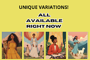 Melanin Magic Tarot Deck, an Advertising Mockup by Jakayla Digital Co (Thumbnail 8 of 9)