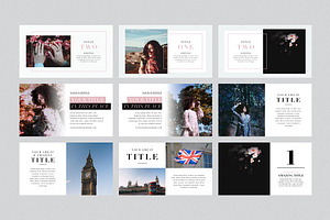 LONDON PowerPoint Template Gift